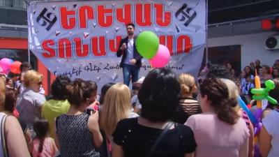 Տոնական միջոցառում Երևան տոնավաճառում՝  նվիրված երեխաների իրավունքների պաշտպանության միջազգային օրվա